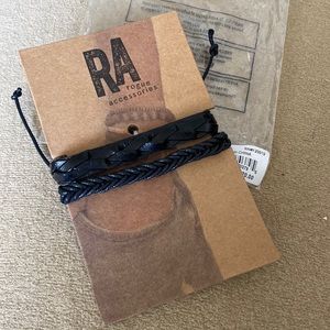 Rogue Accessories  Leather Adjustable Bracelet